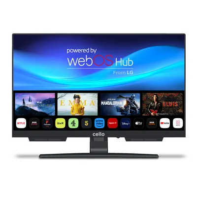 Produktbild von Cello 19″ WebOS LED Smart TV mit Triple Tuner, Pitch Perfect Sound,  Bluetooth, WLAN mit LG App Store