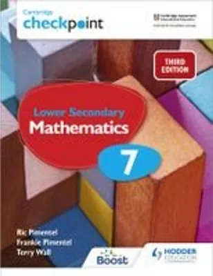 Produktbild von Cambridge Checkpoint Lower Secondary Mathematics Student's Book 7