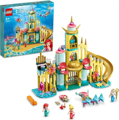 Zdjęcie produktu dla LEGO Disney Princess 43207 Podwodny zamek Arielki