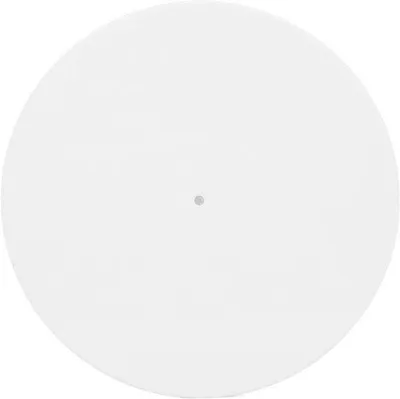 Immagine prodotto di Tappetino in acrilico per giradischi - Disco antipolvere e antirumore - Antistatico e antirisonanza per giradischi da 12 pollici (BIANCO)