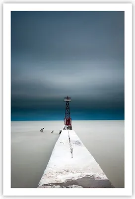 Produktbild von Poster - Poster ohne Rahmen - Turm Strand Himmel - 61x91,5 cm - Wand Bild - Wanddeko - Wandbilder - Kunstposter - Wandposter - Bilder - Kunstdruck - Wanddekoration - Wandbild - P2XPA61x91-4988