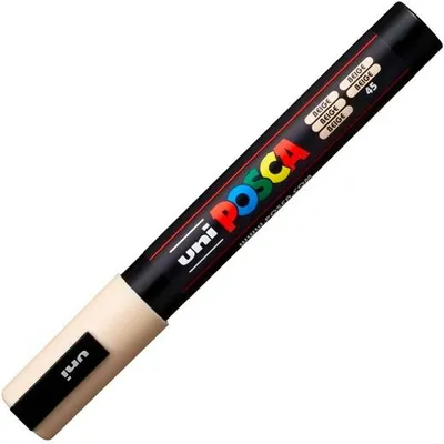 Produktbild von Marker POSCA PC-5M Beige (6 Stück)