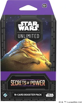 Produktbild von Star Wars Unlimited Secrets of Power -  Sleeved Booster Pack (Englisch)