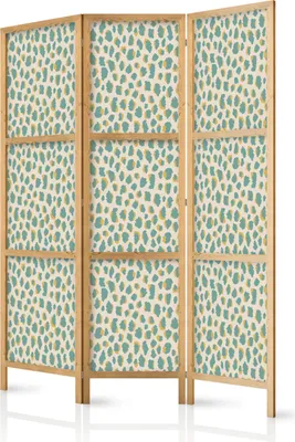 Zdjęcie produktu dla Parawan japoński Tła i desenie 135x172 cm 3-częściowy wielokolorowy