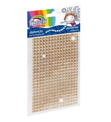 Zdjęcie produktu dla Diamenciki samoprzylepne GR-DS039-3 beżowe