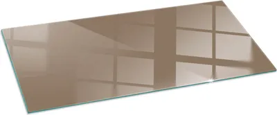 Zdjęcie produktu dla Szklana podstawa do 125x50 cm - piec - płyta kominkowa - szkło ochronne - płyta chroniąca przed iskrami - szklana podstawa ognioodporna - płyta chroniąca przed ciepłem - szklana podstawa ochronna - kolor brązowy