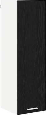 Obrázek produktu pro vidaXL Nástěnná skříňka s úložným prostorem vzhled černého dubu 30 x 31 x 100 cm
