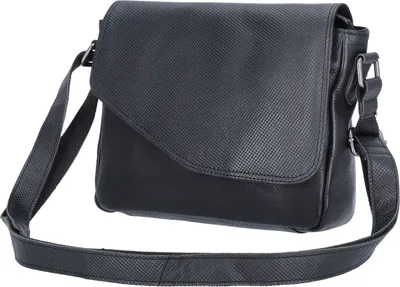 Produktbild von The Skandinavian Brand Damen Leder Umhängetasche  Black : schwarz-00 Farbsortierung: schwarz-00