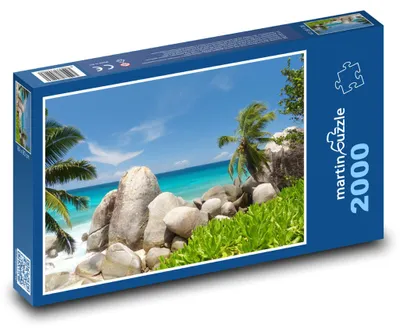 Obrázok produktu pre martinpuzzle – Puzzle 2000 – Seychely – pláž