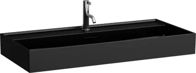 Image de LAUFEN Kartell lavabo à encastrer, 3 trous pour robinet, avec trop-plein, 1000x460mm, H8103377161081