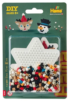 Produktbild von Hama Beads 4143, Bastelset für Kinder, 5 Jahr(e), Mehrfarbig, 451 Stück(e)