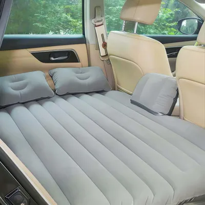 Produktbild von Auto SUV Luftmatratze, Aufblasbare Auto Matratze, Bewegliche Dickere Automatraze für Kofferraum, Camping, Reisen, Grau