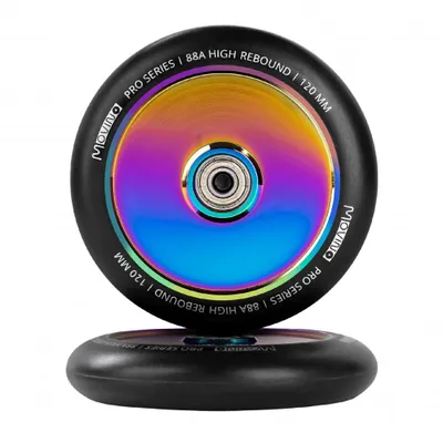 Immagine prodotto di Ruote di ricambio per scooter freestyle 120 mm, alluminio, 2 pezzi