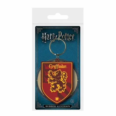 Image de Porte-clés en caoutchouc, Harry Potter - Gryffondor