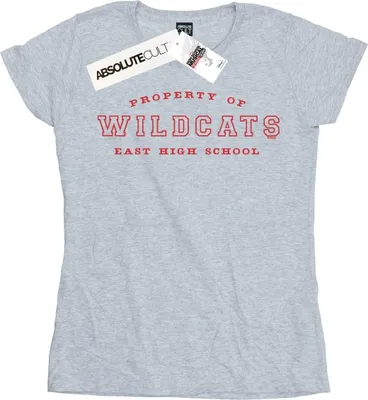 Produktbild von Disney - "High School Musical The Musical Property Of Wildcats" T-Shirt für Damen BI24340 (XXL) (Grau)