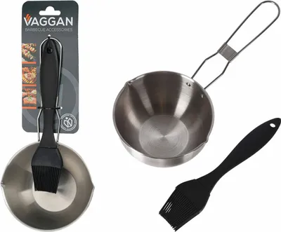 Produktbild von Grillzubehör Lifetime Edelstahl Silikon-Grillbürste
