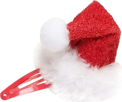Obrázek produktu pro Sponka do vlasů s čepicí Santa Clause – Coralico