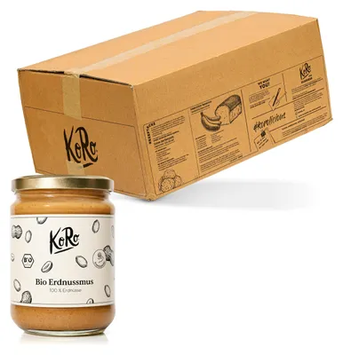 Produktbild von KoRo I Erdnussmus 6 x 500 g