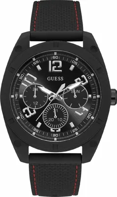 Produktbild von Guess Gents Dashboard Uhr Schwarz  Schwarz One Size