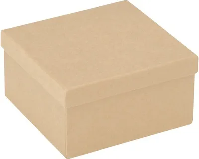 Produktbild von Glorex Quadratbox /Pappe 125 x 125 x 65 mm