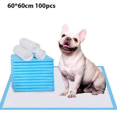Immagine prodotto di Tappetini per l'addestramento dei cani - Tappetini monouso per cuccioli - Super assorbenti - Asciugatura rapida - 50/100 pezzi - 45x60/60x60/60x90 cm - Colore B