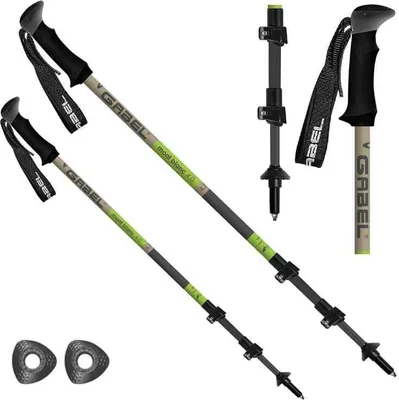 Obrázok produktu pre GABEL Mont Blanc F.L. 4.0 green trekingové palice 7008432300000