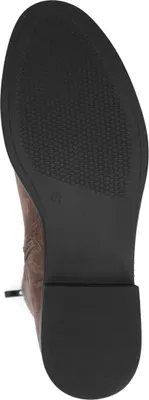 Produktbild von Caprice Damen Stiefel hoher Stretch-Schaft Langschaft Kettendetail 9-25500-29, Größe:38.5 EU, Farbe:Braun