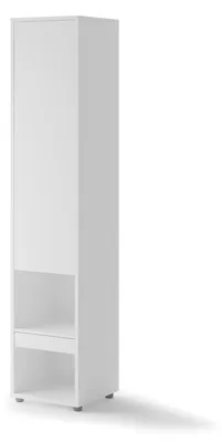 Produktbild von Beischrank BC-07 Weiß Matt LENART BED CONCEPT Regal Hochschrank Zusatz