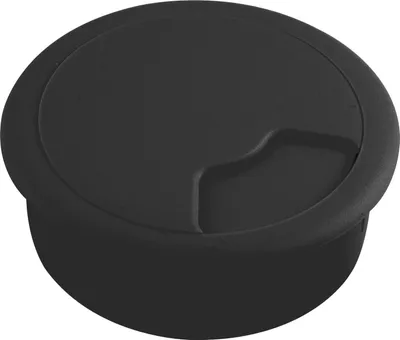 Produktbild von vasalat Kabeldurchführung 80mm rund, 1 Stück Kabeldurchlass schwarz