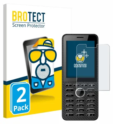 Produktbild von 2x BROTECT Schutzfolie für Energizer E288S Displayschutz Displayschutzfolie Folie Matt Entspiegelungsfolie