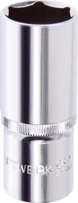 Zdjęcie produktu dla Klucz nasadowy, 6-kątny, 78 mm, 1/2", 24 mm
