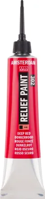 Produktbild von Talens 5804.3021, Rot, Acrylfarbe, Flüssigkeit, 3D-Effekt, 20 ml, 1 Stück(e)