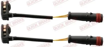 Produktbild von 2x QUICK BRAKE WS 0453 A Warnkontakt Bremsbelagverschleiß 95mm passend für MERCEDES-BENZ SPRINTER 3,5-t Kasten (906) VIANO (W639) VITO Bus (W639)