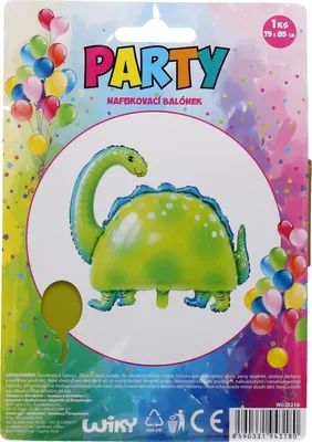 Obrázok produktu pre Nafukovací balón - tvar DINOSAURUS 75x85 cm