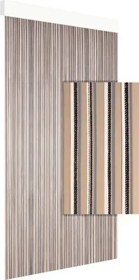 Obrázek produktu pro Závěs do dveří ATLAS 90x210 cm černý