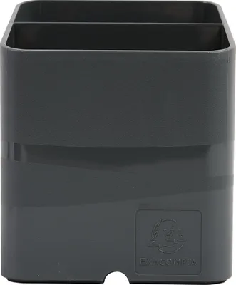 Image de Exacompta 10x Pot à crayons Pen-Cube Office Gris foncé 67707D