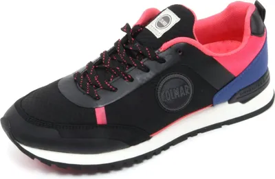 Produktbild von B6178 sneaker donna COLMAR TRAVIS scarpe blu/nero/fucsia Schuh Frau
