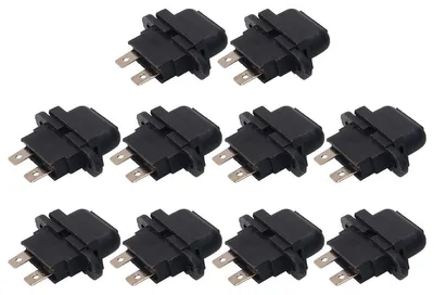 Sicherungshalter mit Abdeckung, 10 Stück, 250 V, 50 A, für Kfz