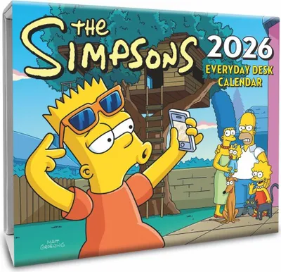 Produktbild von The Simpsons Tagesabreißkalender 2026