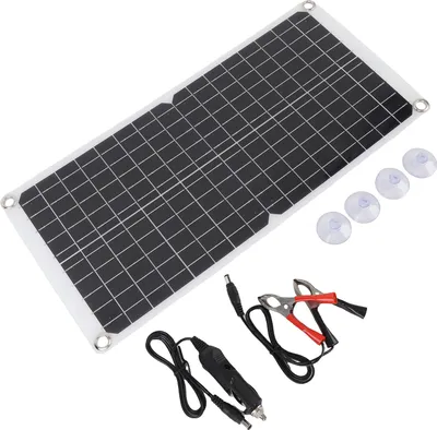Obrázok produktu pre Monokryštalický solárny batériový panel Flexibilný 17W 18V 0,94A s USB portom pre kempovanie Auto Loď Marine