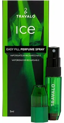 Zdjęcie produktu dla Travalo Perfume Pod Ice atomizer do perfum wielokrotnego napełniania Green 5 ml
