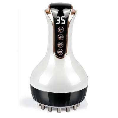 Produktbild von 3-in-1 Massagegerät,35 Geschwindigkeitsstufen Faszienmassagegerät zur Körperformung und Schmerzlinderung an Gesicht, Beinen, Armen