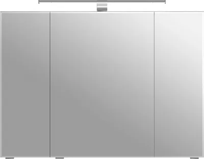 Produktbild von PELIPAL 6005 Sprint Bad Möbel, Spiegelschrank, LED Beleuchtung, Graphit Struktur quer NB 98 cm