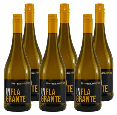 Produktbild von Inflagrante Secco Frizzante Bianco (6 x 0,75L)