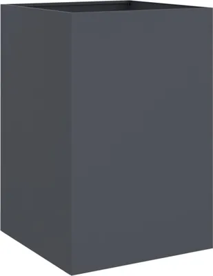 Image de vidaXL Bac à plantes Anthracite 52x48x75 cm Acier