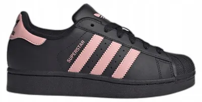 Zdjęcie produktu dla adidas Superstar II sneakersy buty damskie czarne JR9862