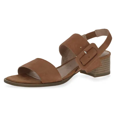 Produktbild von Caprice Damen Sandale Slingback Leder 9-28211-20, Größe:37 EU, Farbe:Braun