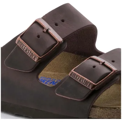 Produktbild von Birkenstock Arizona BS Frauen Geölt Nubukleder Zwei Riemen Sandale Braun – 5,5 UK – 39 EU – 8/8,5F – 6/6,5M US / Braun