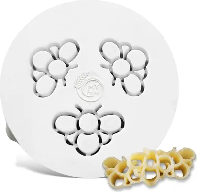Produktbild von MY PASTA - Biene / Motivnudeln / Einlage Suppe / Kinder - Matrize Nudelform für Nudelmaschinen geeignet für Philips Pastamaker Avance Nudelmaschine