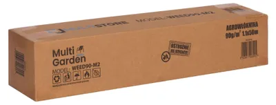 Zdjęcie produktu dla Tkanina do zwalczania chwastów, odporna na promieniowanie UV, 1,1 x 50 m, 90 g/m², szpilki w zestawie